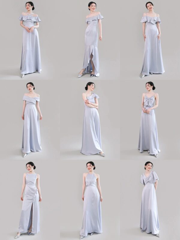 Private custom high-end suspender evening dress decoration dress ladies long skirt series-65